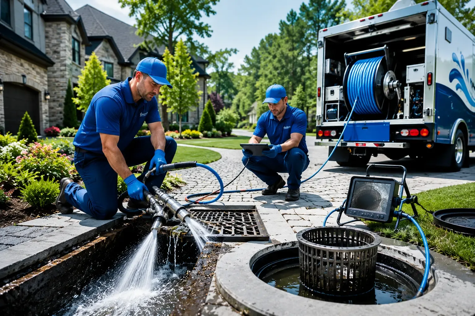 Local outdoor drain cleaning professionals in Vina, AL